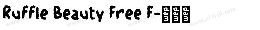 Ruffle Beauty Free F字体转换